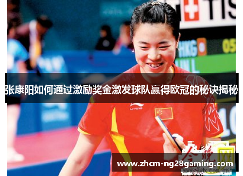 张康阳如何通过激励奖金激发球队赢得欧冠的秘诀揭秘