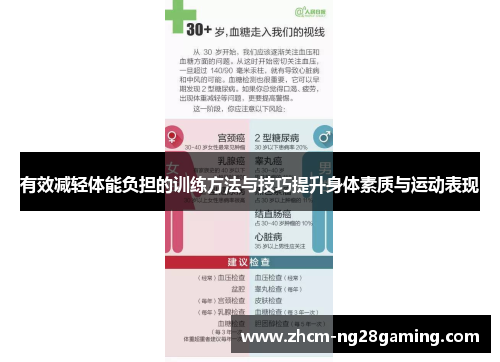 有效减轻体能负担的训练方法与技巧提升身体素质与运动表现