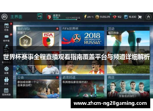 世界杯赛事全程直播观看指南覆盖平台与频道详细解析
